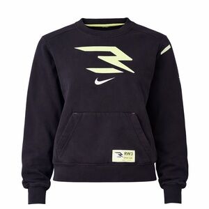 Nike Black Sweatshirt with Yellow Accents